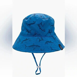 Feather 4 Arrow | Reversible Bucket Hat | Blue and White | Sz M
